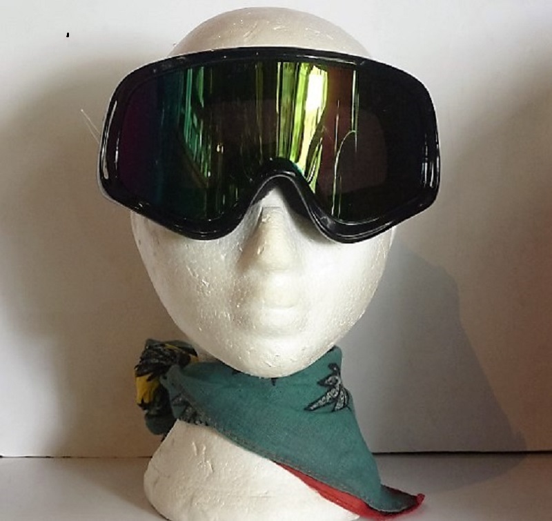 Racing GogglesGreen Lens Mister Helmet