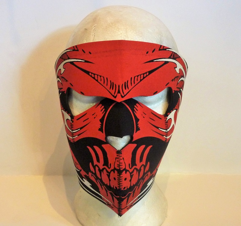 Full Face MaskRed Mister Helmet